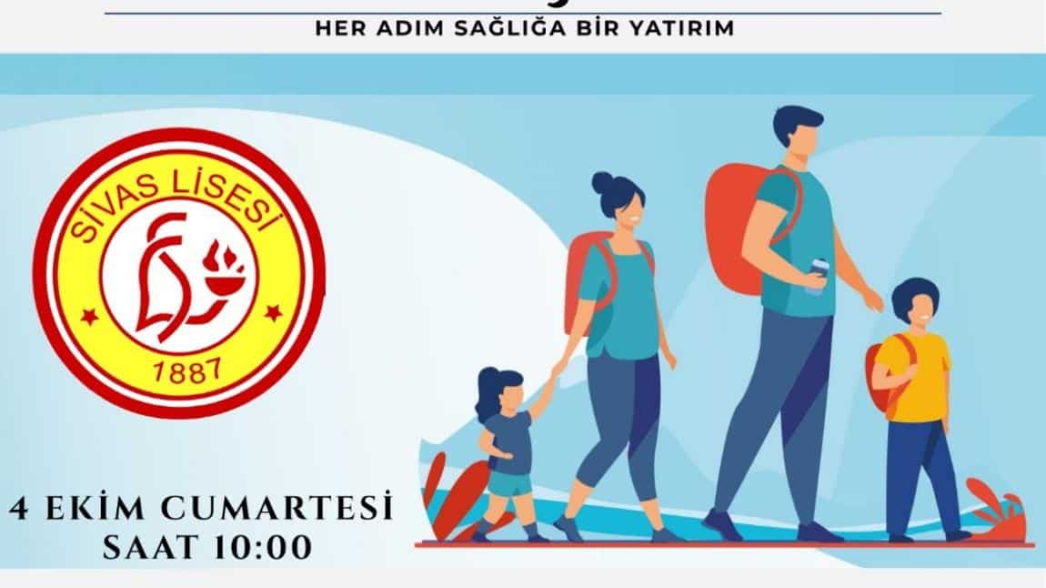 Dünya Yürüyüş Gününde Sağlık İçin Adım Atıyoruz
